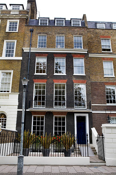 istock Townhouse in London England 173042868