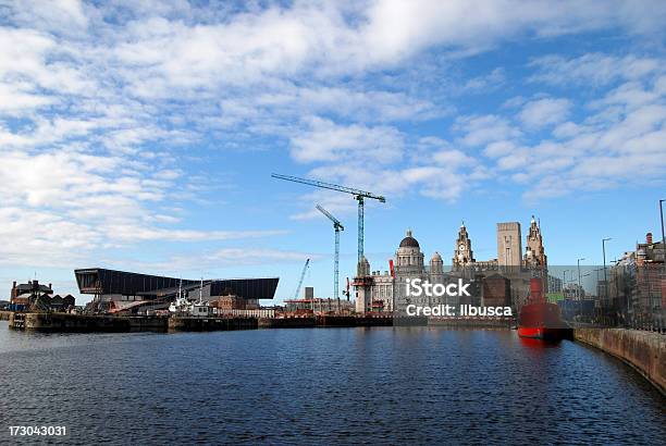 Liverpool Skyline With Construction Of The New Museum Stock Photo - Download Image Now