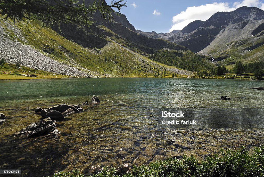 Lake Arpy Lago d'ArpyOthers Italian photos: Blue Stock Photo