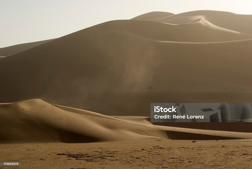 dunes dunes in Namibia, nearby Walvis Bay Africa Stock Photo