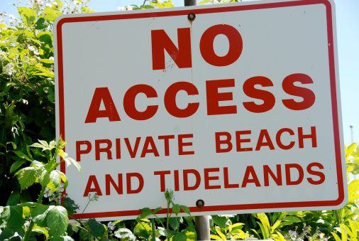 No Access to Tidelands