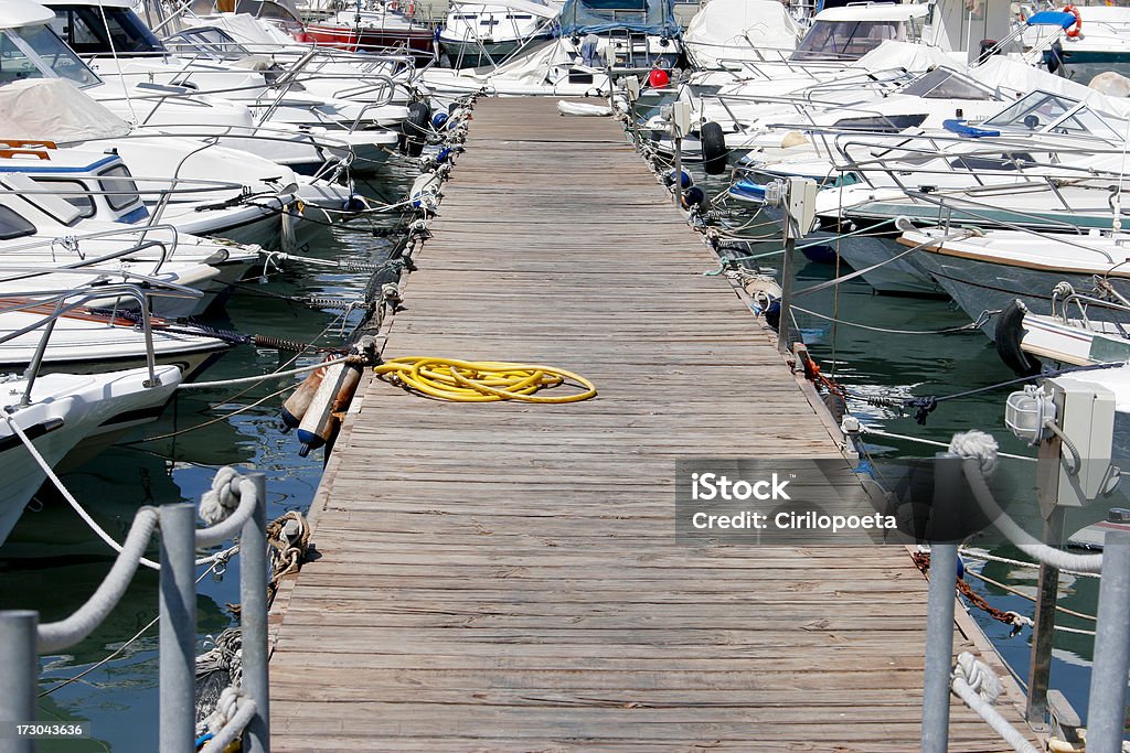 Ganway em Málaga marina. - Royalty-free Andaluzia Foto de stock