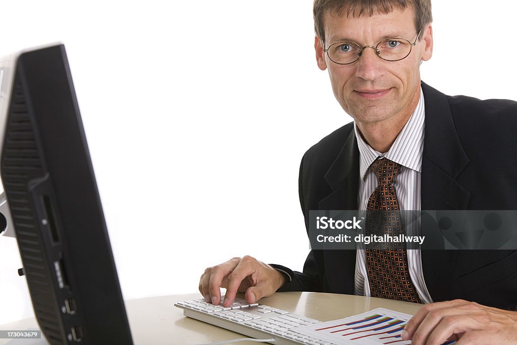 Working on a Report Working on a report Adult Stock Photo