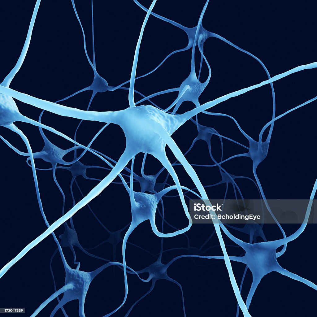 Нервные клетки XL - Стоковые фото Микроглия роялти-фри