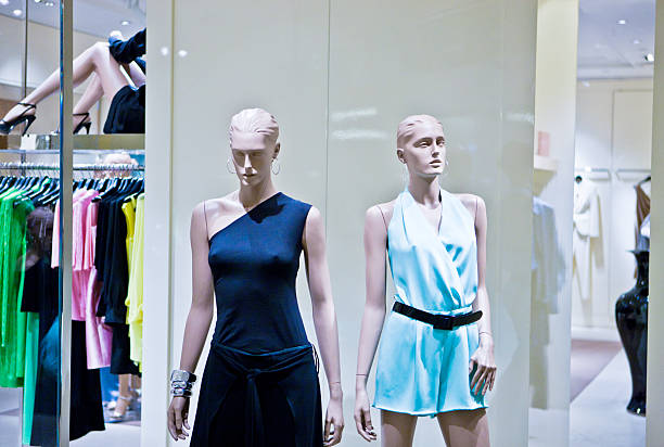 istock Mannequin at fashion store 173054655