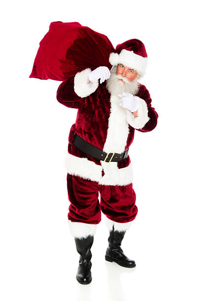istock Santa Claus with His Bag 173056356