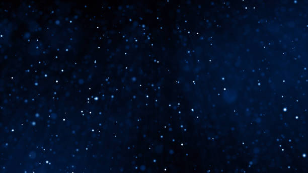 istock Particles Blue dust abstract light bokeh motion titles cinematic background 1730750342