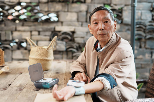 istock Blood pressure measurement at home 1730812156