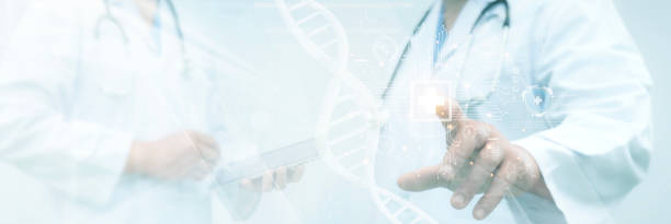 istock Medical worker touch virtual global healthcare network connection.Virus pandemic develop people awareness and spread attention on their healthcare in global.Medical technology futuristic concept. 1730814850