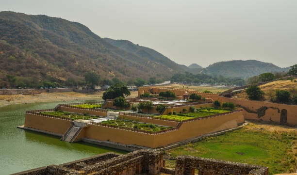 bursztynowy fort w: dżajpur - dżajpur zdjęcia i obrazy z banku zdjęć