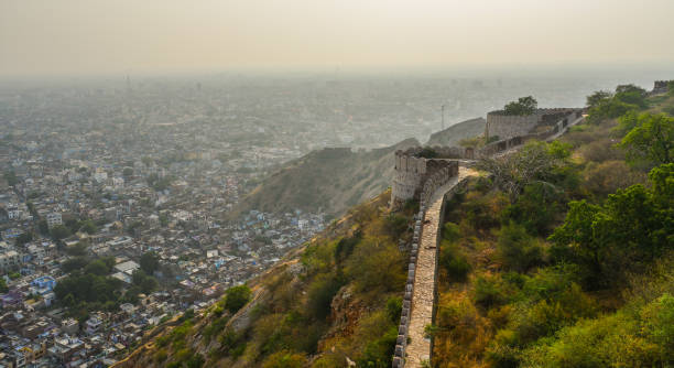 istock Aerial view of Jaipur, India 1730908973