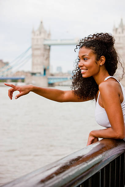 istock Happy Young Woman in London 173096482