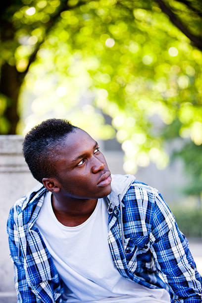 istock Young Man outdoor portrait 173096801