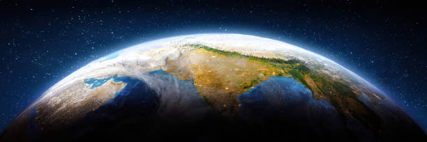 istock India, Himalayas air view 1731041274