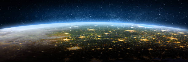 istock USA, landscape frome space 1731041382