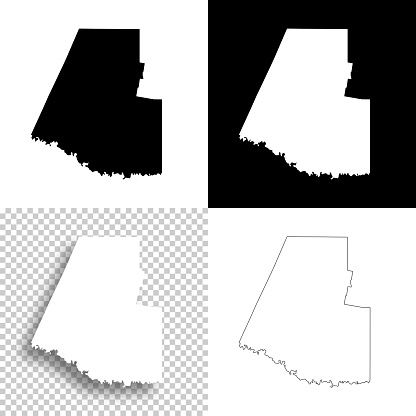 Map of Hidalgo County - Texas, for your own design. Four maps with editable stroke included in the bundle: - One black map on a white background. - One blank map on a black background. - One white map with shadow on a blank background (for easy change background or texture). - One line map with only a thin black outline (in a line art style). The layers are named to facilitate your customization. Vector Illustration (EPS file, well layered and grouped). Easy to edit, manipulate, resize or colorize. Vector and Jpeg file of different sizes.