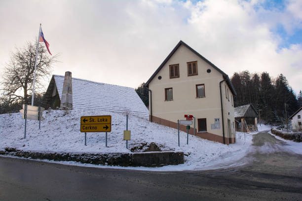 Podlanisce Village in Slovenia