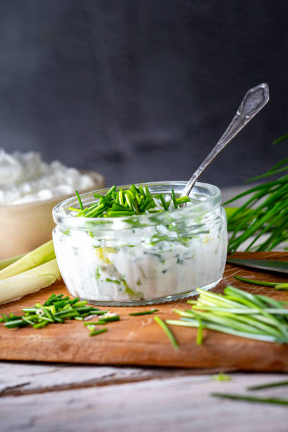 istock Fresh curd and herbs - dairy product 1731182079