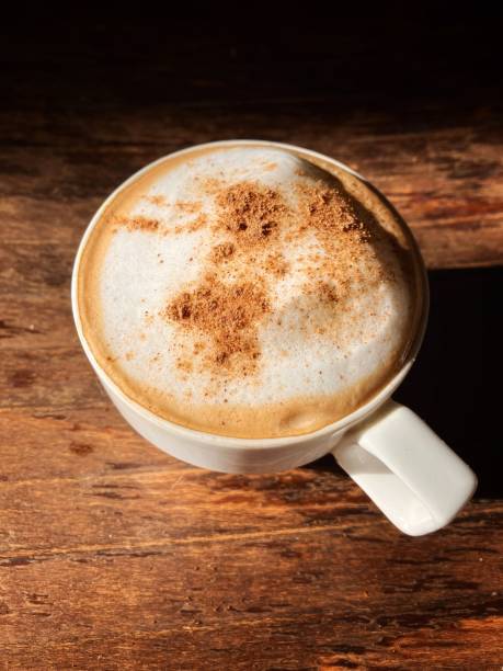 istock coffee latte with cinnamon on a wooden table 1731190226
