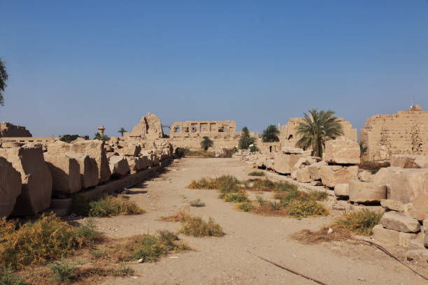 istock Ancient Karnak temple in Luxor, Egypt, Africa 1731255132