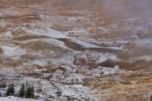 panorama of Fromatthutte and surroundings