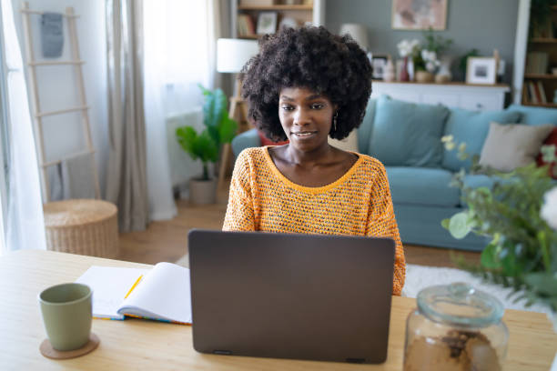 istock Woman working on laptop at home 1731262679
