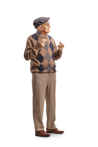 istock Full length shot of an elderly man explaining with hands 1731279730