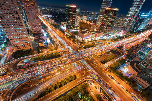 istock Busy Night Traffic Peak in Beijing 1731292274