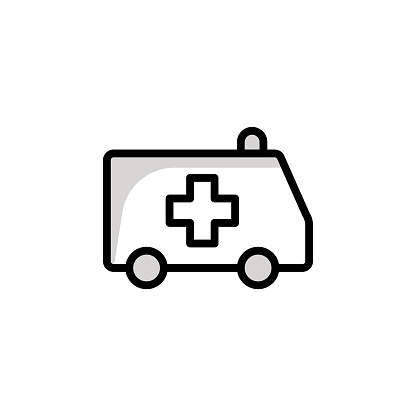 istock Ambulance Universal Line Icon Design with Editable Stroke. Suitable for Web Page, Mobile App, UI, UX and GUI design. 1731293366
