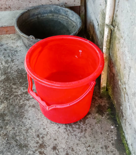 istock Plastic bucket, bucket material from plastic 1731310717