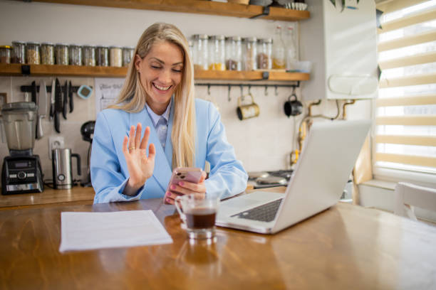 istock Woman is working on a laptop 1731331246