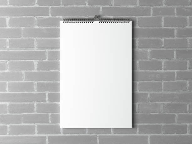istock Wall calendar mockup in living room 1731334053