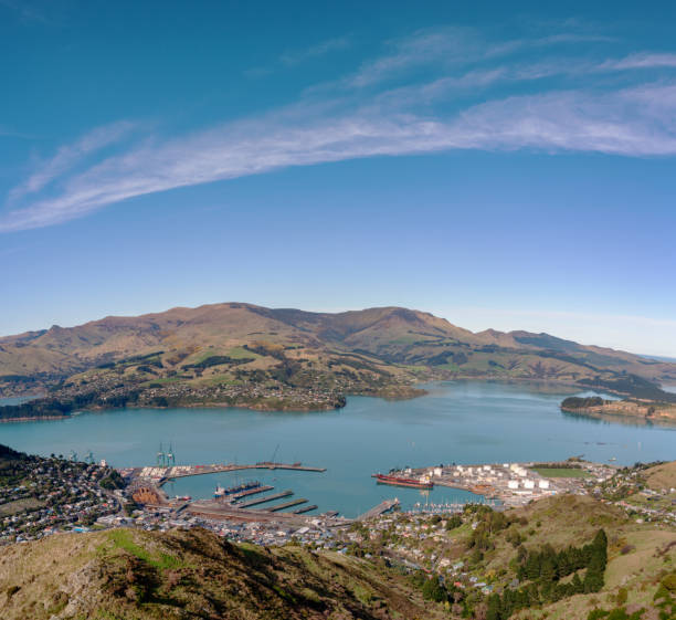istock Lyttelton Harbour, New Zealand 1731343317