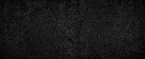 istock Abstract Black wall texture for pattern background. wide panorama picture. Black wall texture rough background dark concrete old grunge background black, texture background template page web banner 1731376810