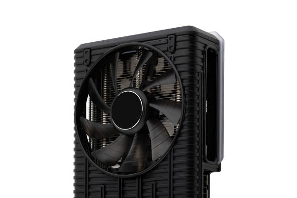 istock Video card for PC on a white background. 1731380085