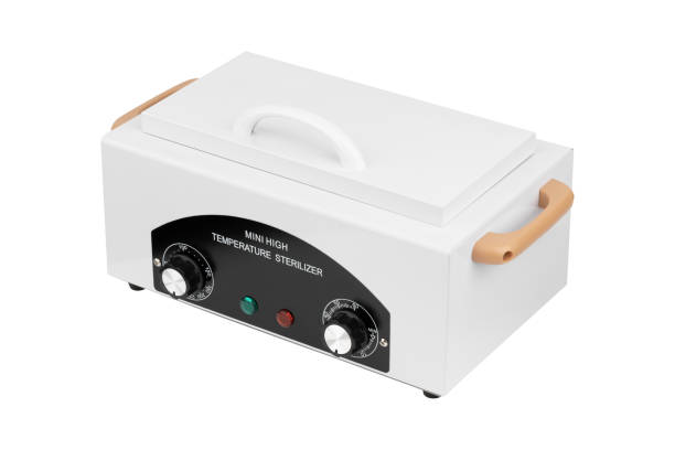 istock Electric sterilizer for medical devices on a white background. 1731398755