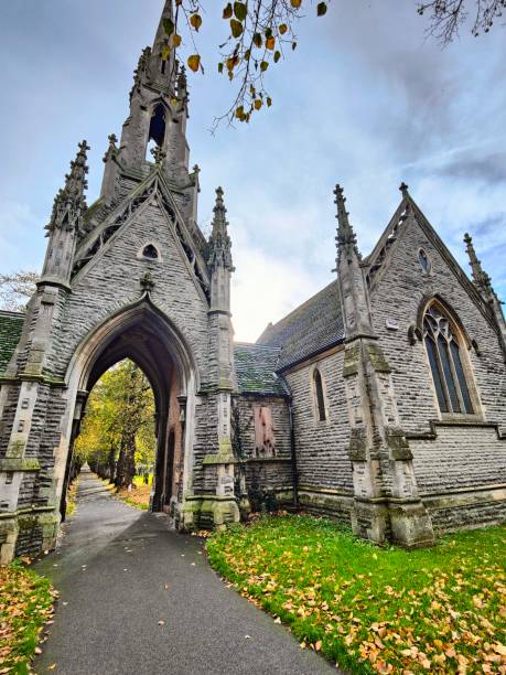 istock Chapel in Newark-on-Trent cemetery 1731418418