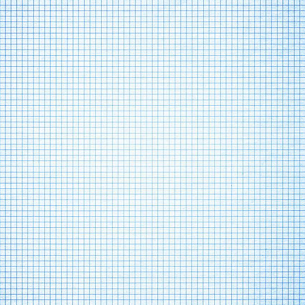 blue millimeterpapier hintergrund textur - retrostil grafiken stock-fotos und bilder