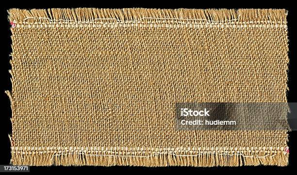 Burlap Textured Background With Full Frame Stock Photo - Download Image Now - Burlap, Textile, Textured