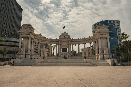 Hanoi Opera House on a hot sunny day