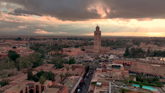 Jemaa el-Fna Square from the Sky: A Marrakech Treasure