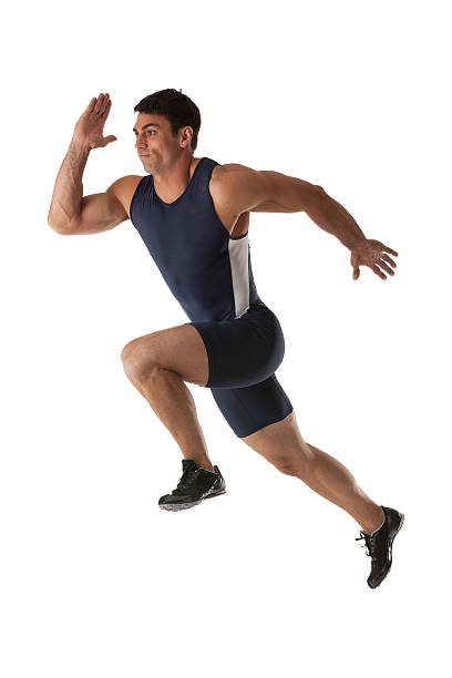 istock Male athlete running 173156173