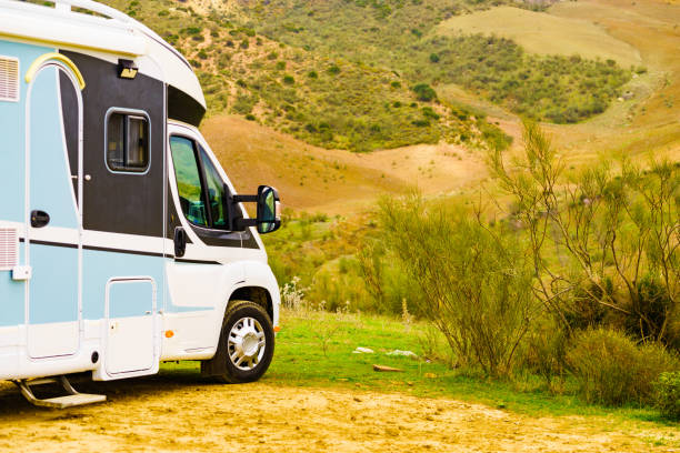 istock Camper in mountains nature 1731576627