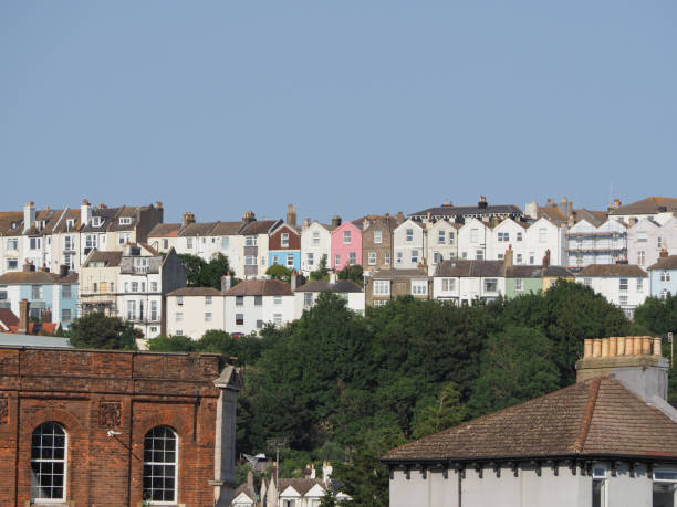 istock Terraced houses row in Hastings 1731606437