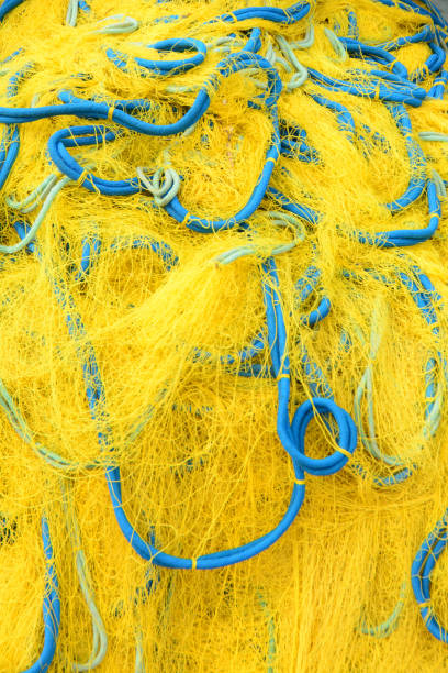 Zakynthos harbour:  Zakynthos commercial fishing net.