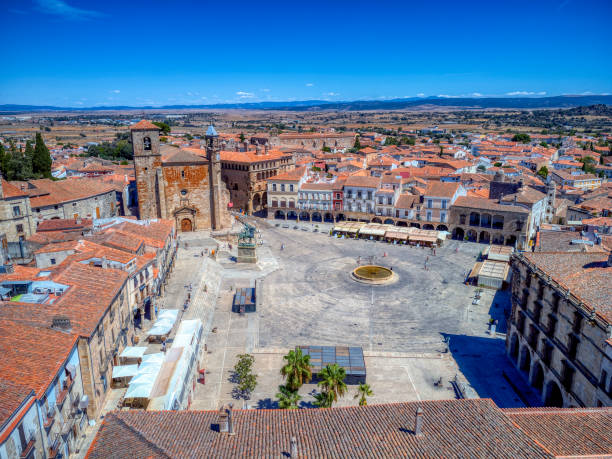 istock Plaza Mayor de Trujillo in Caceres, Spain. 1731656942