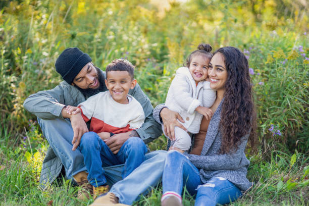 istock Fall Family Portrait 1731678716