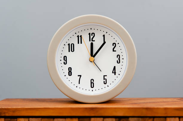 istock Alarm clock, modern clock, work with time, appointments, punctuality, rules of time, stationary clock hands. The importance of time and lifestyle 1731713035
