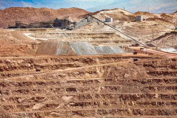 istock View of the pit of an open-pit copper mine in Peru 1731802097