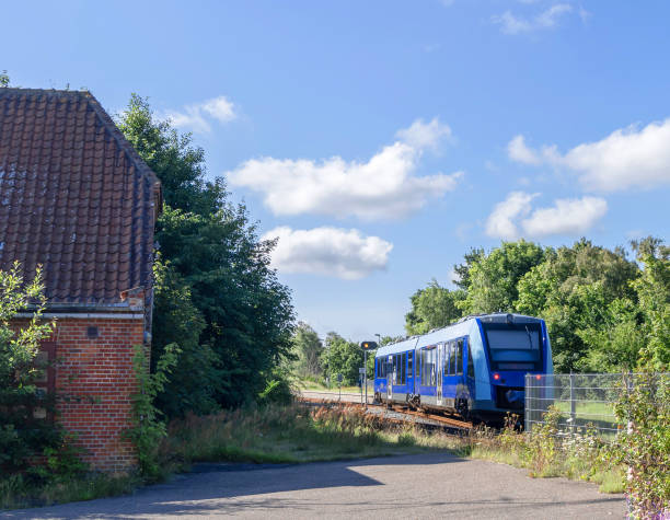 beautiful railroad nature